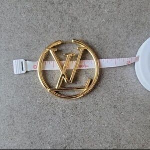 18k gold plated hoop earrings